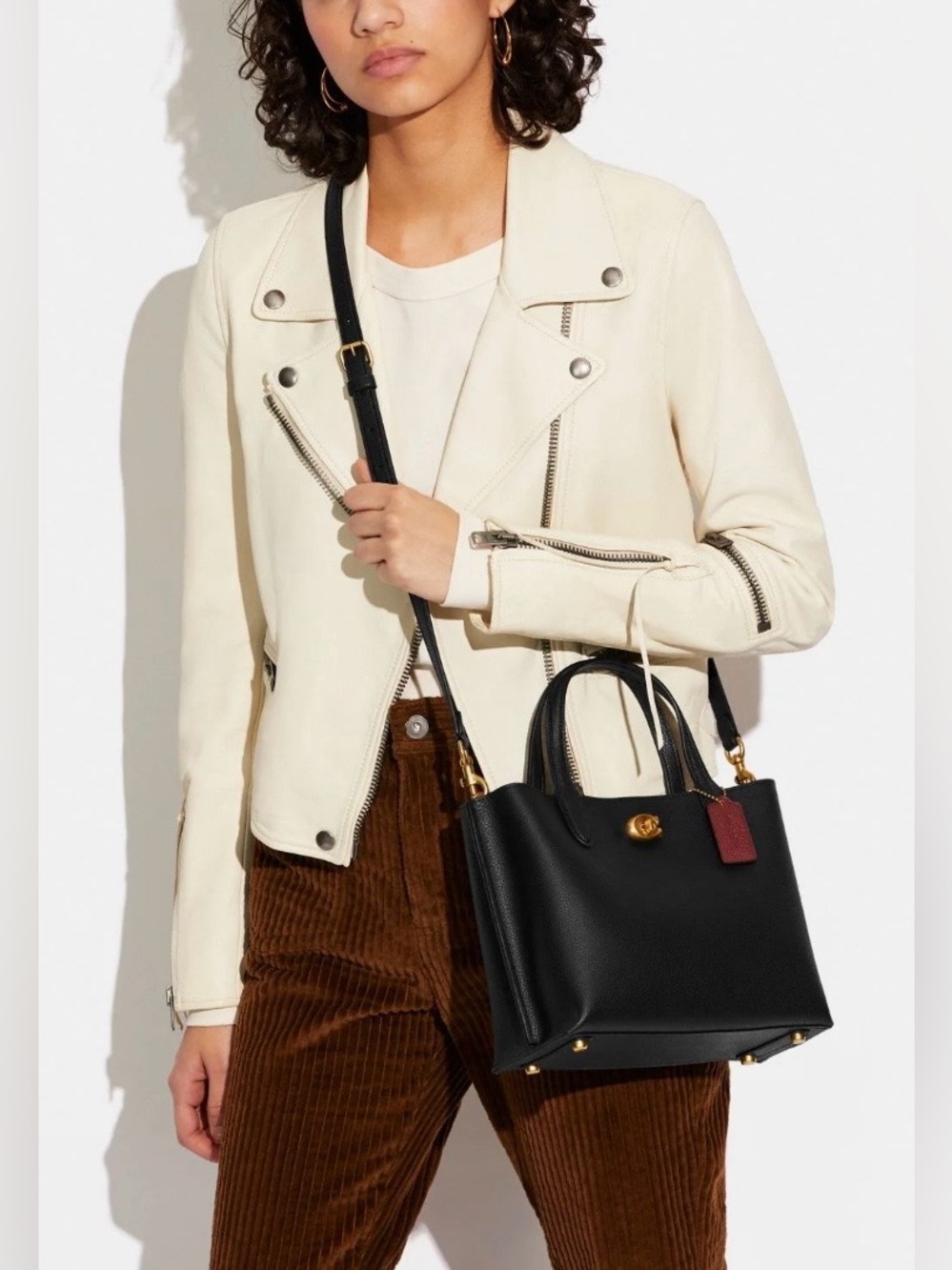 NWT - Coach Willow Tote 24 black